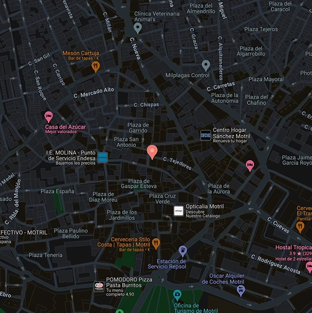 Localización de Salvador Romano Arquitectura en Google Maps